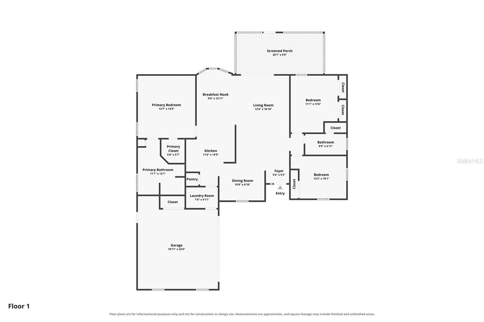Floor Plan - 2234 SUMMER RAYE CT, ST CLOUD