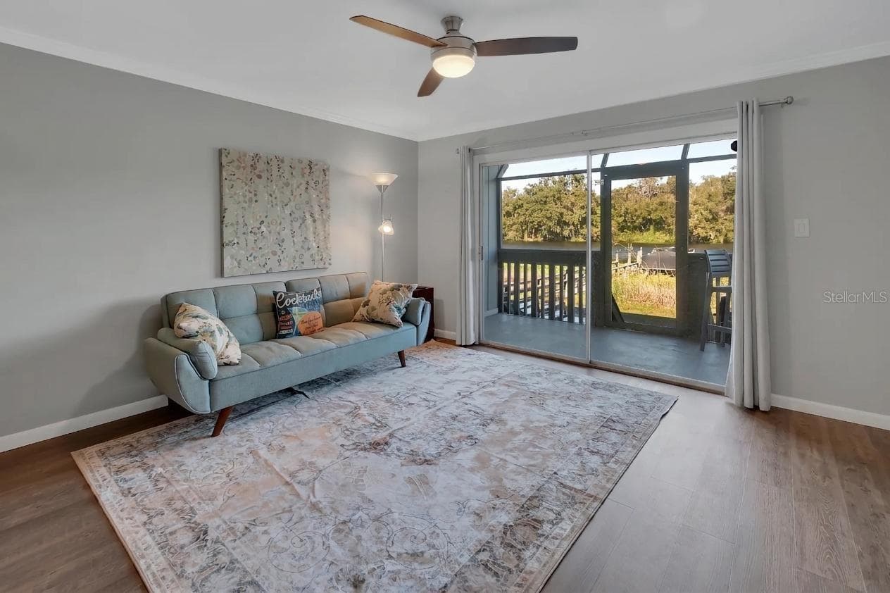 Living room - 2329 RIVER RIDGE RD #13, DELAND