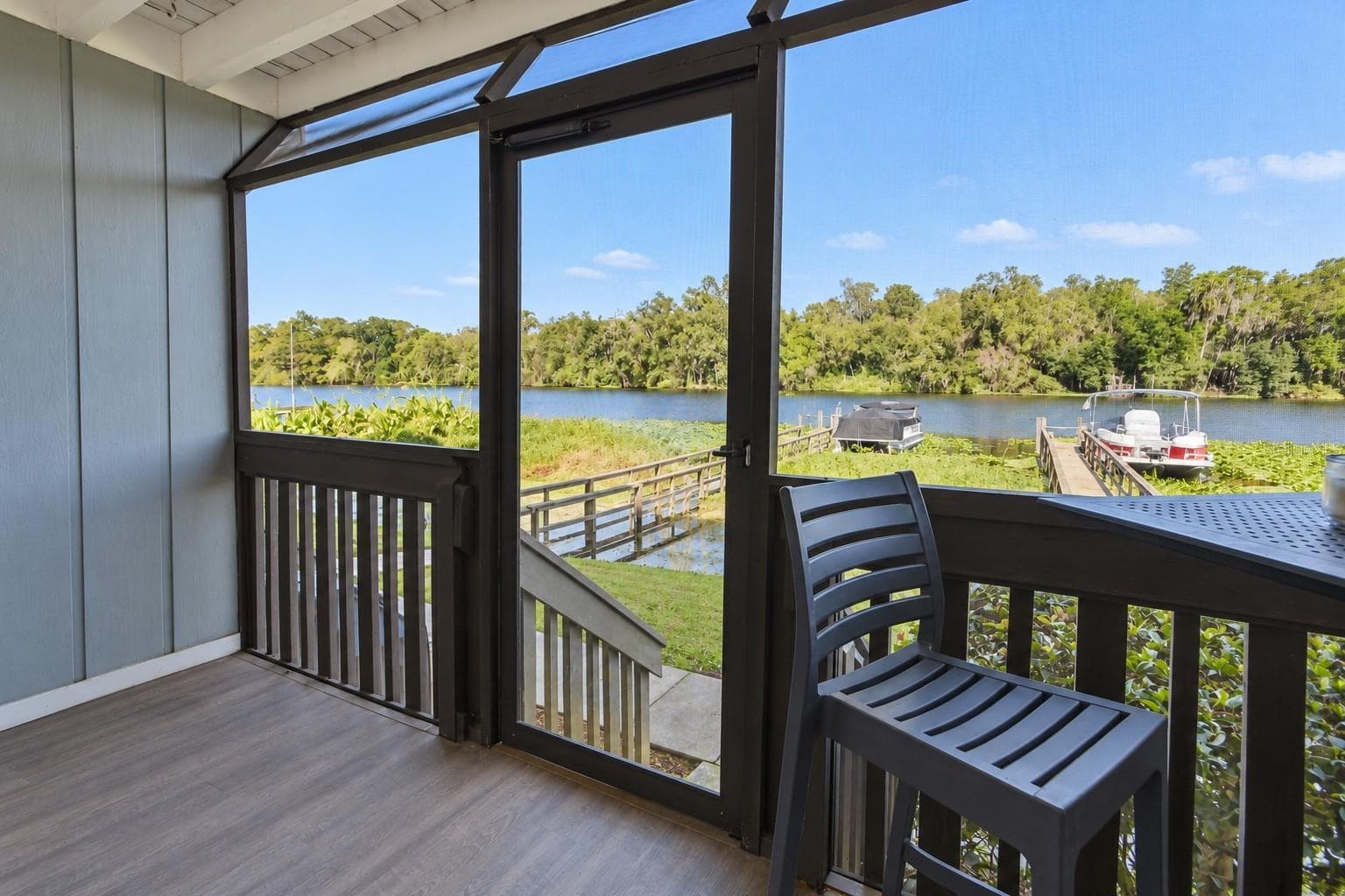 Back porch - 2329 RIVER RIDGE RD #13, DELAND
