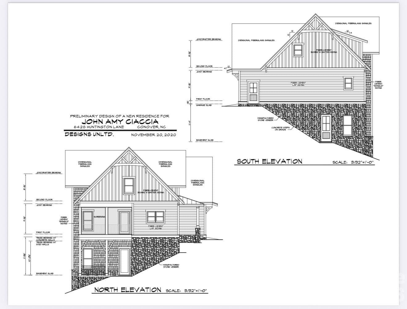 Potential build plans - 6428 Huntington Lane, Conover