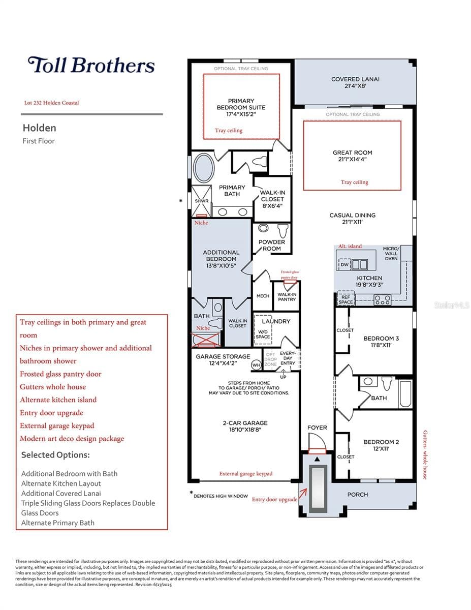 layout with upgrades - 2789 ARBOR DUNE AVE, APOPKA
