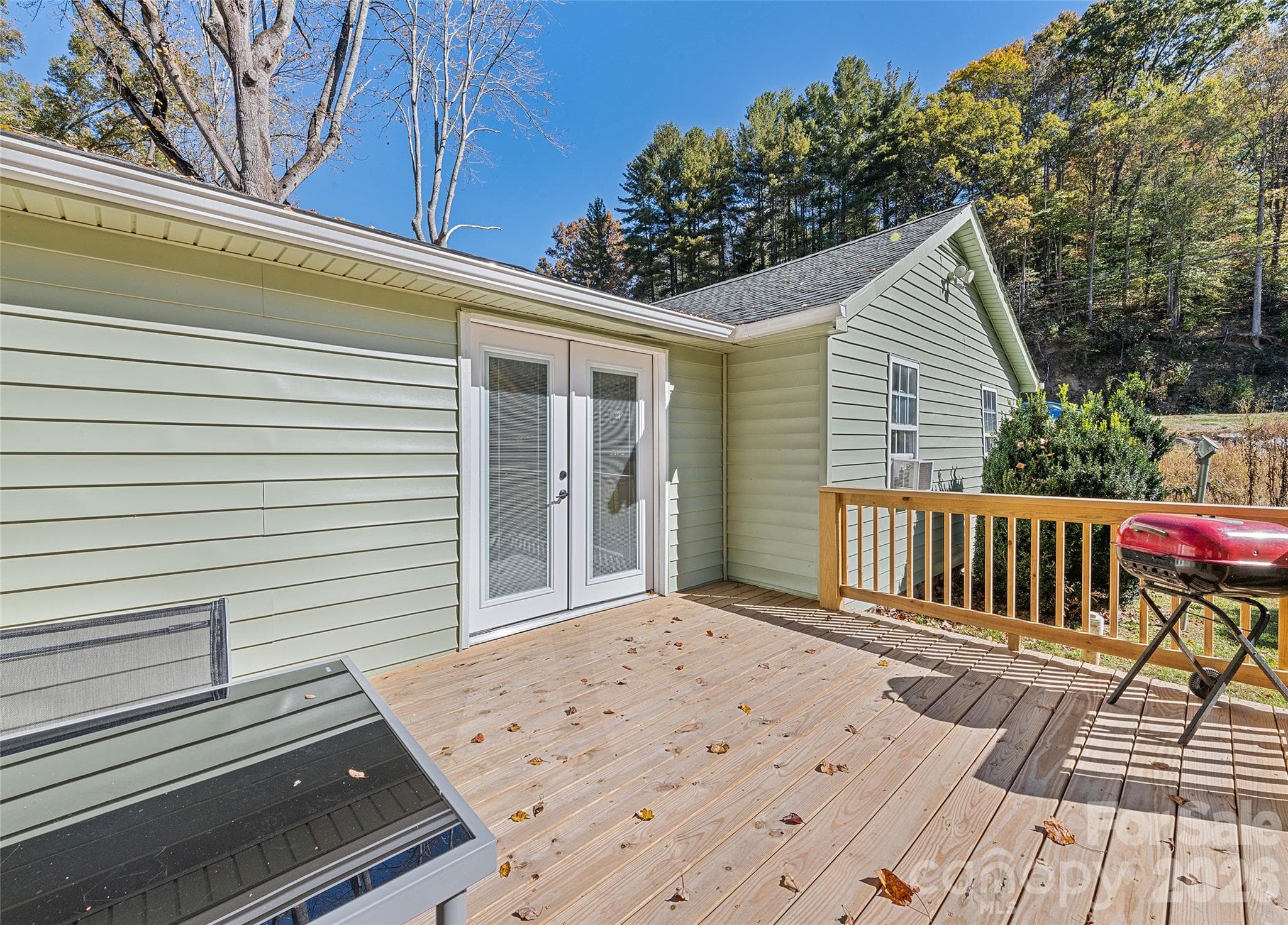 Large Back Deck - 179 Jonathan Creek Road, Waynesville