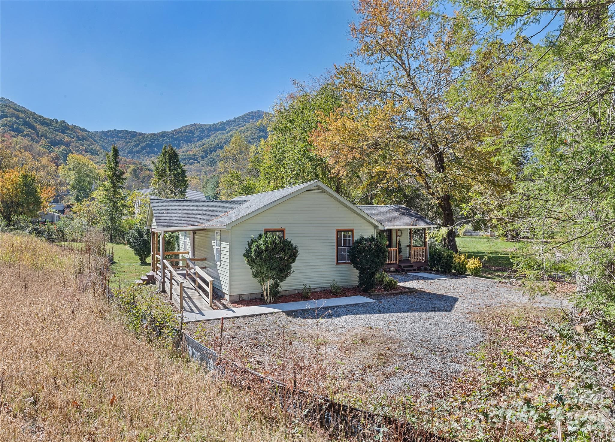 Side of Home - 179 Jonathan Creek Road, Waynesville