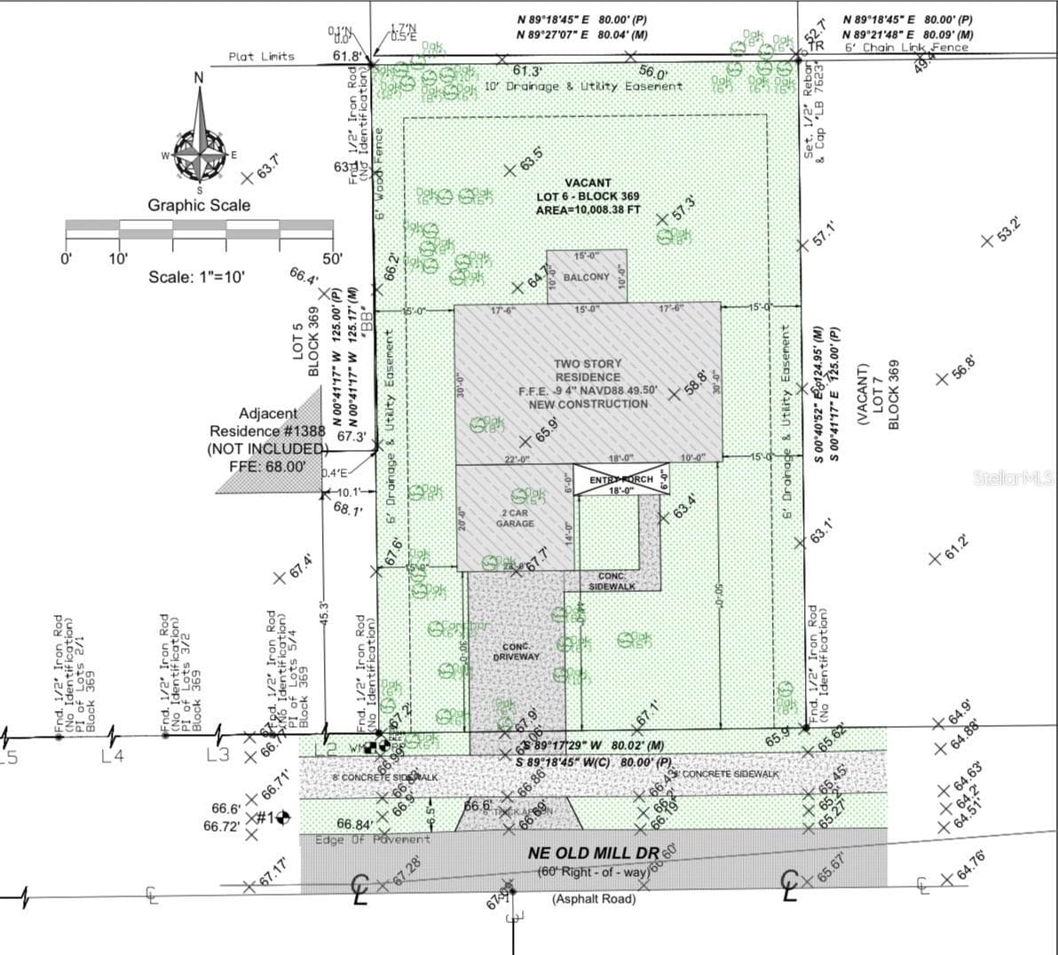 Land at 1390 N OLD MILL DR, DELTONA, photo 3 of 5