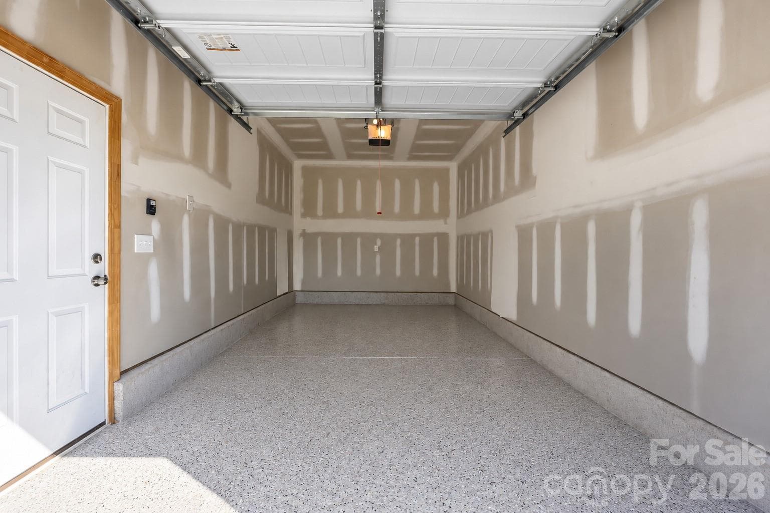 Epoxy floor garage - 1008 Township Parkway, Belmont
