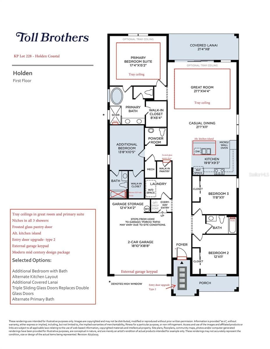 Full home layout with upgrades - 2765 ARBOR DUNE AVE, APOPKA
