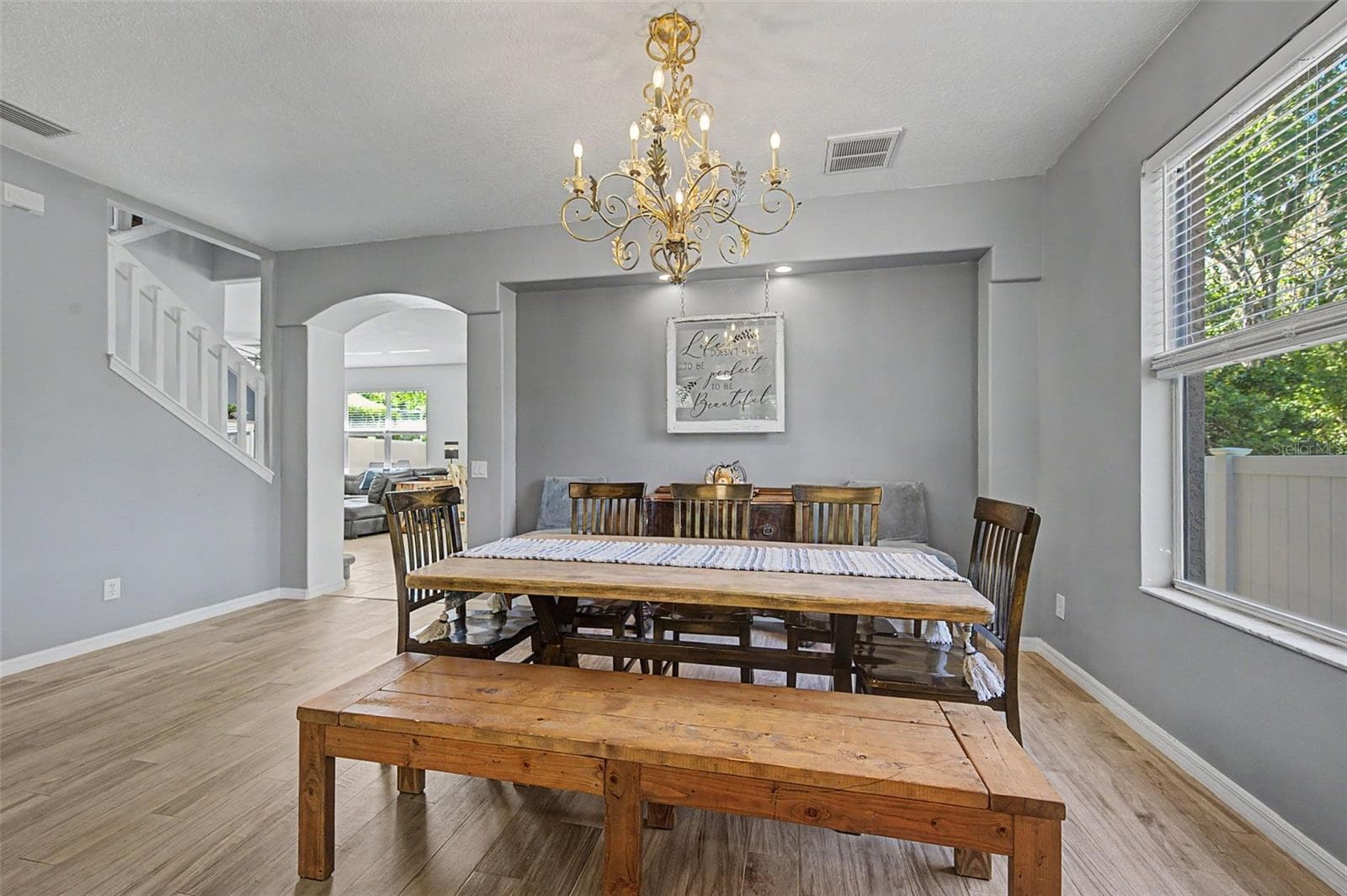 Dining Area - 19266 FISHERMANS BEND DR, LUTZ
