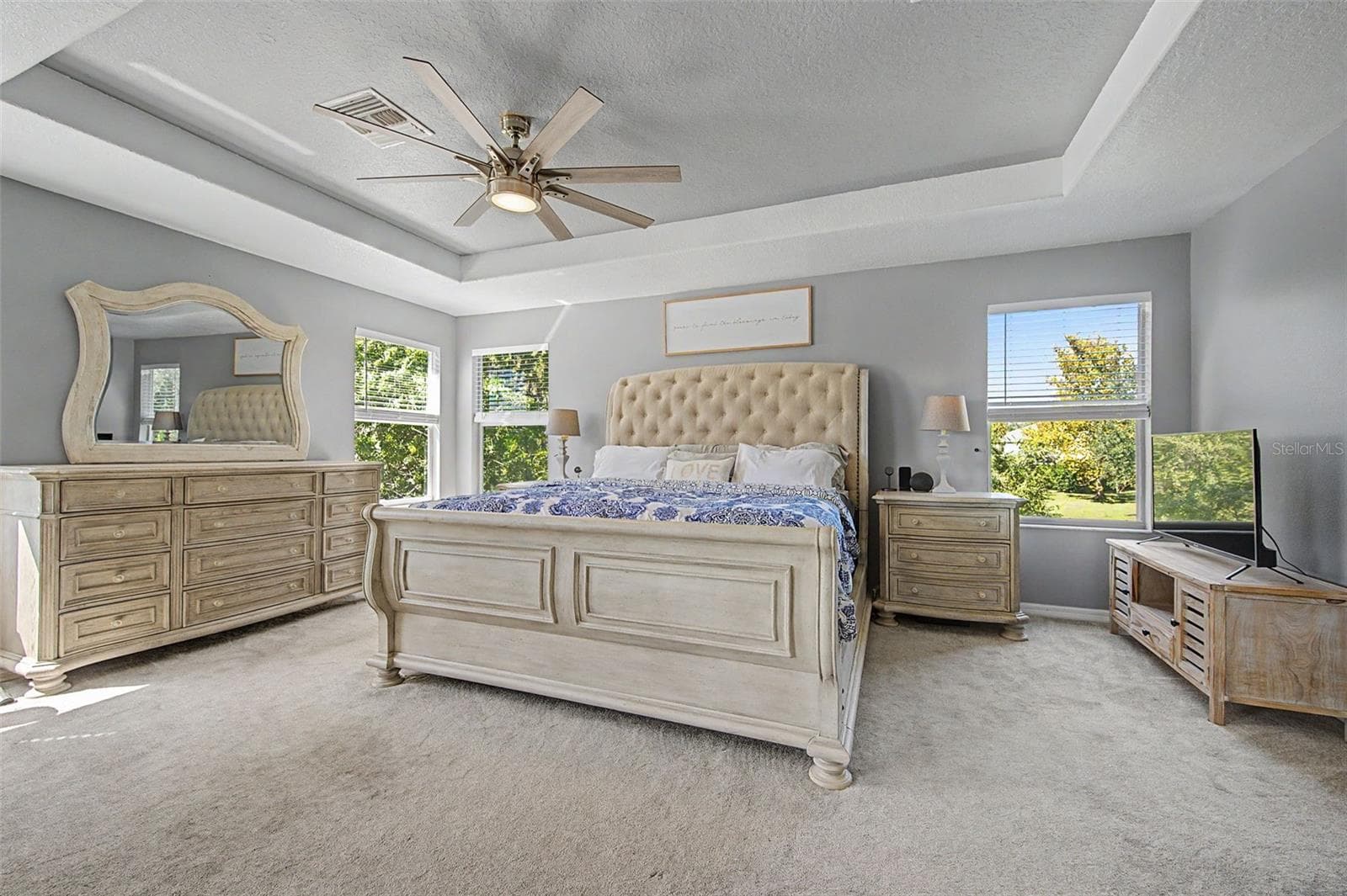 Primary Bedroom - 19266 FISHERMANS BEND DR, LUTZ