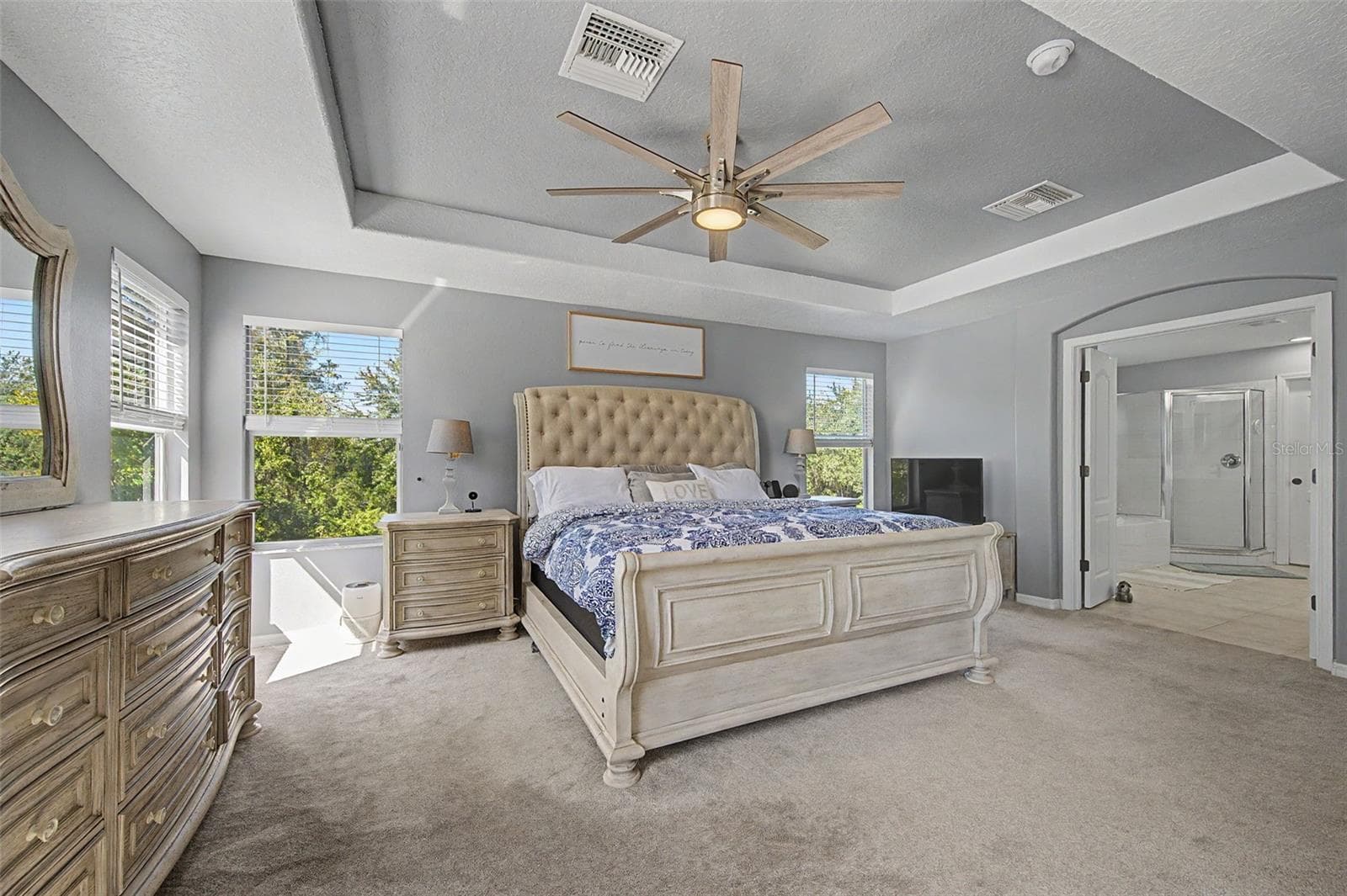 Primary Bedroom - 19266 FISHERMANS BEND DR, LUTZ