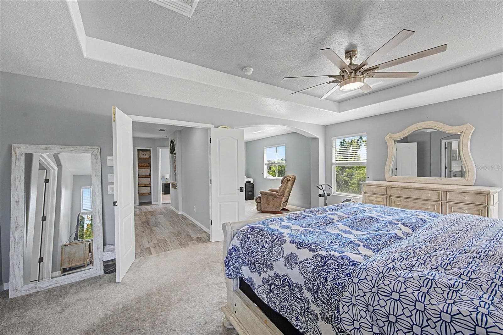 Primary Bedroom - 19266 FISHERMANS BEND DR, LUTZ