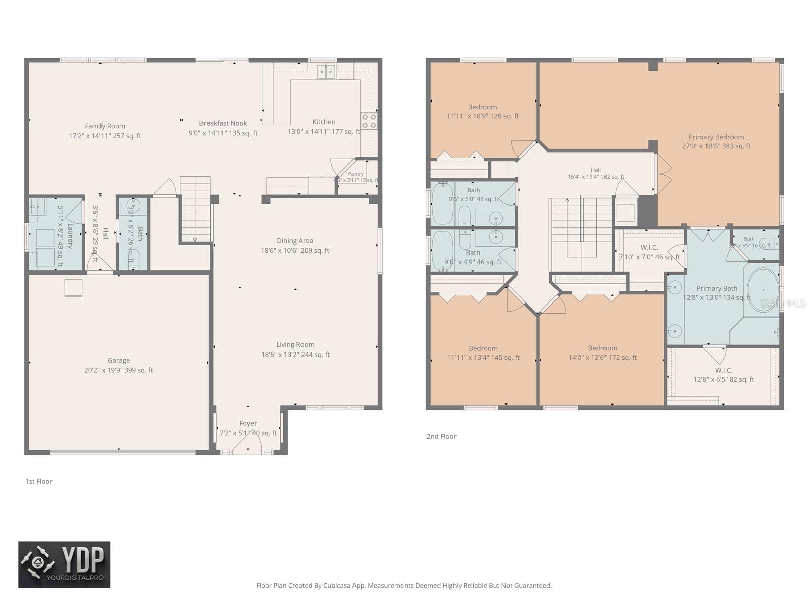 Floorplans - 19266 FISHERMANS BEND DR, LUTZ