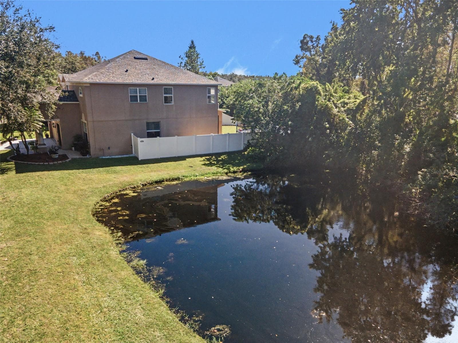 Pond Next Door - 19266 FISHERMANS BEND DR, LUTZ
