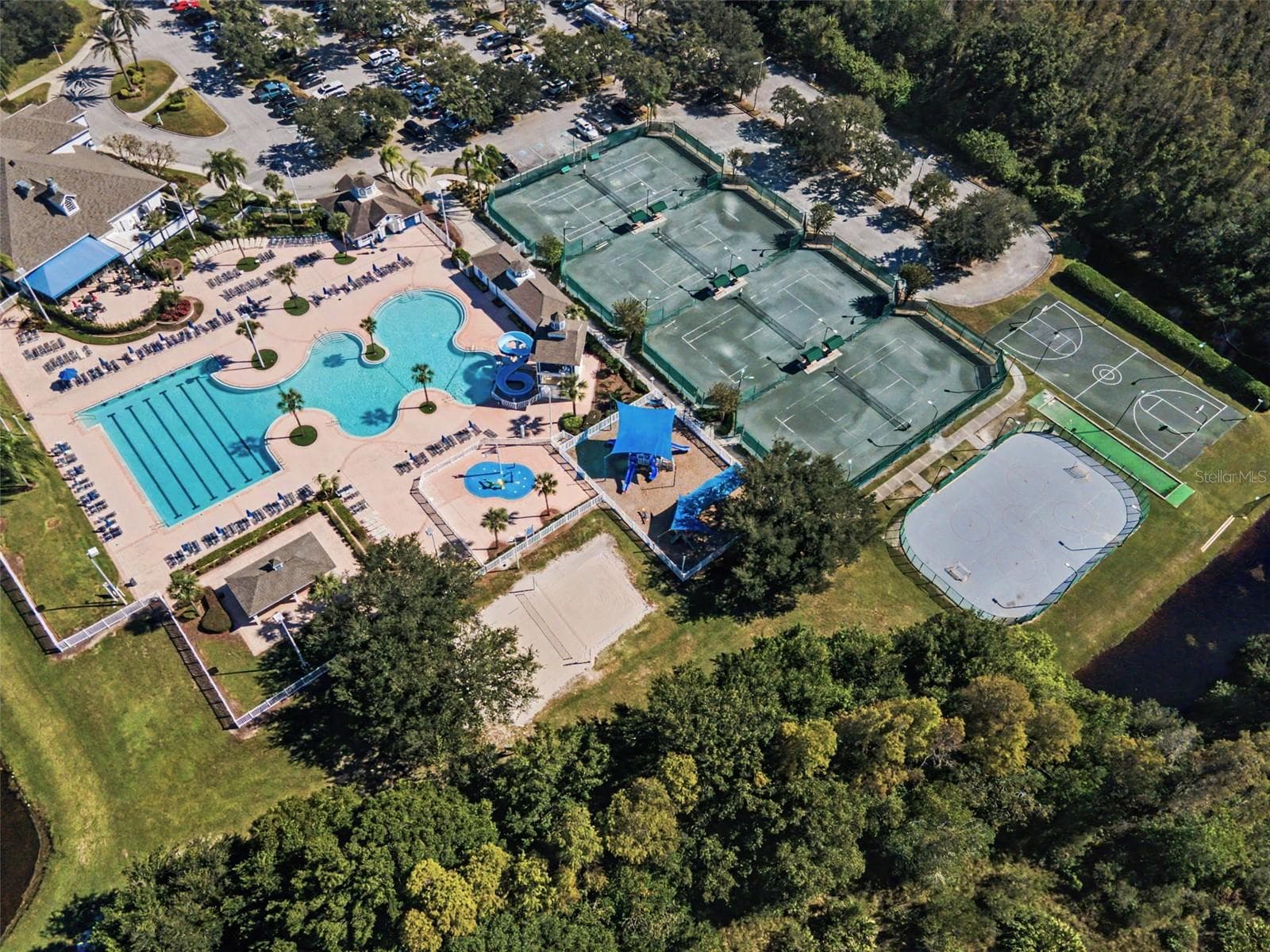 Pool and Activities - 19266 FISHERMANS BEND DR, LUTZ