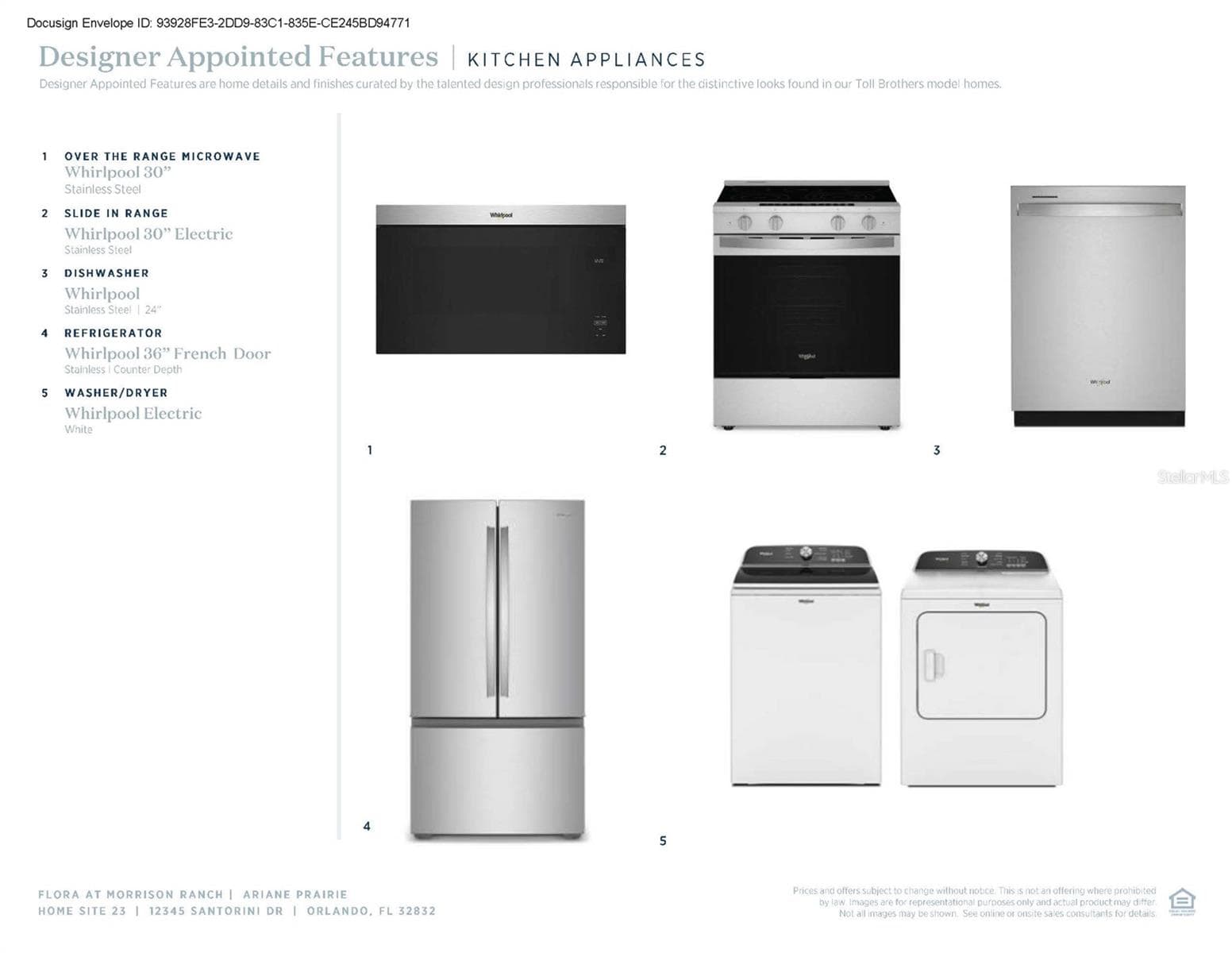 Upgraded appliance package - 2620 LONG PINE AVE, APOPKA