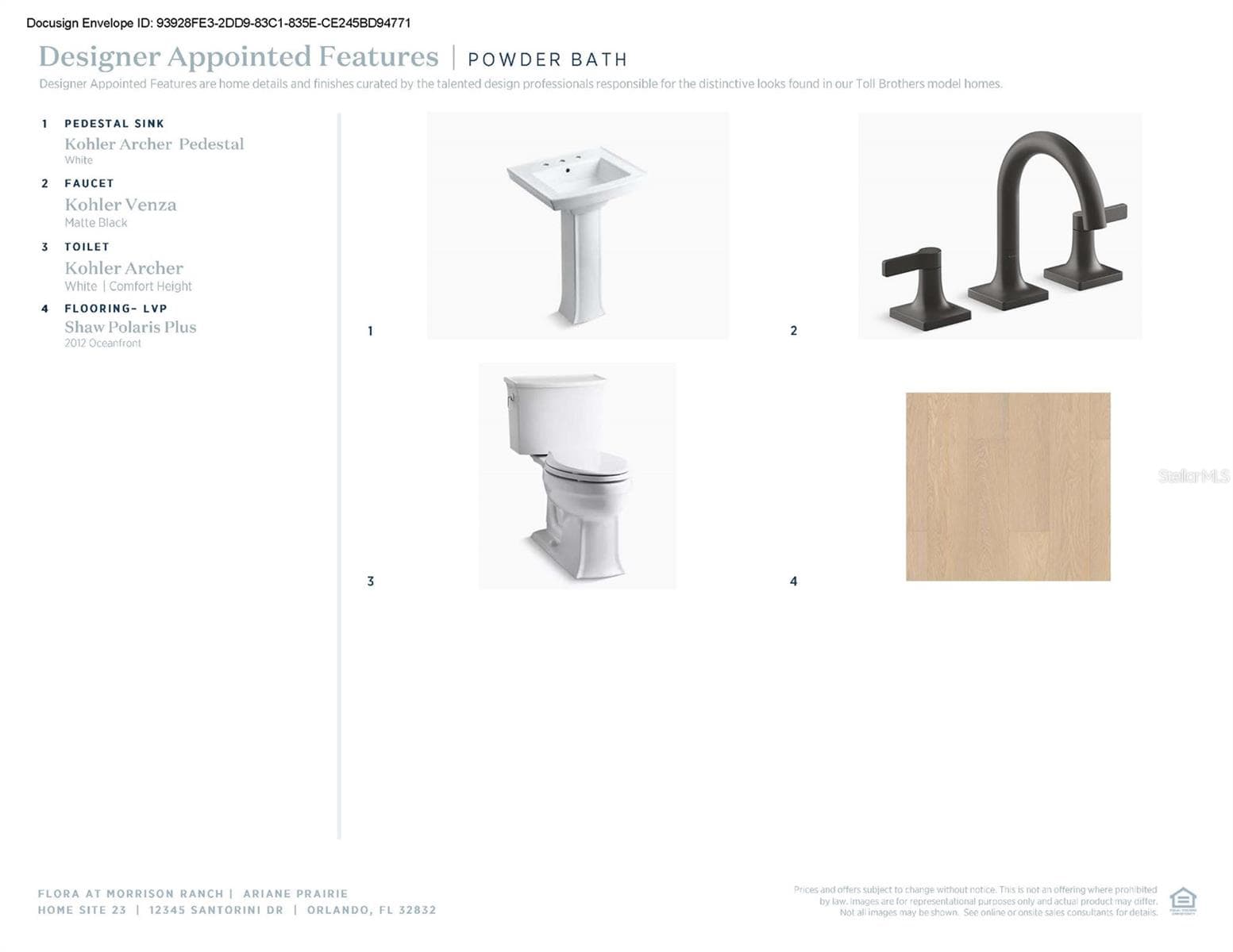 Designer-appointed features selected by our team of professional designers - 2620 LONG PINE AVE, APOPKA