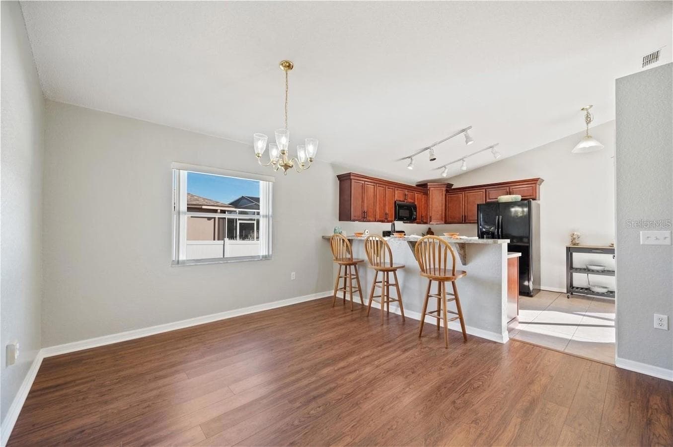 Fridge has been removed and is excluded from the sale of the property. - 2671 PINE BRUSH DR, LAKELAND