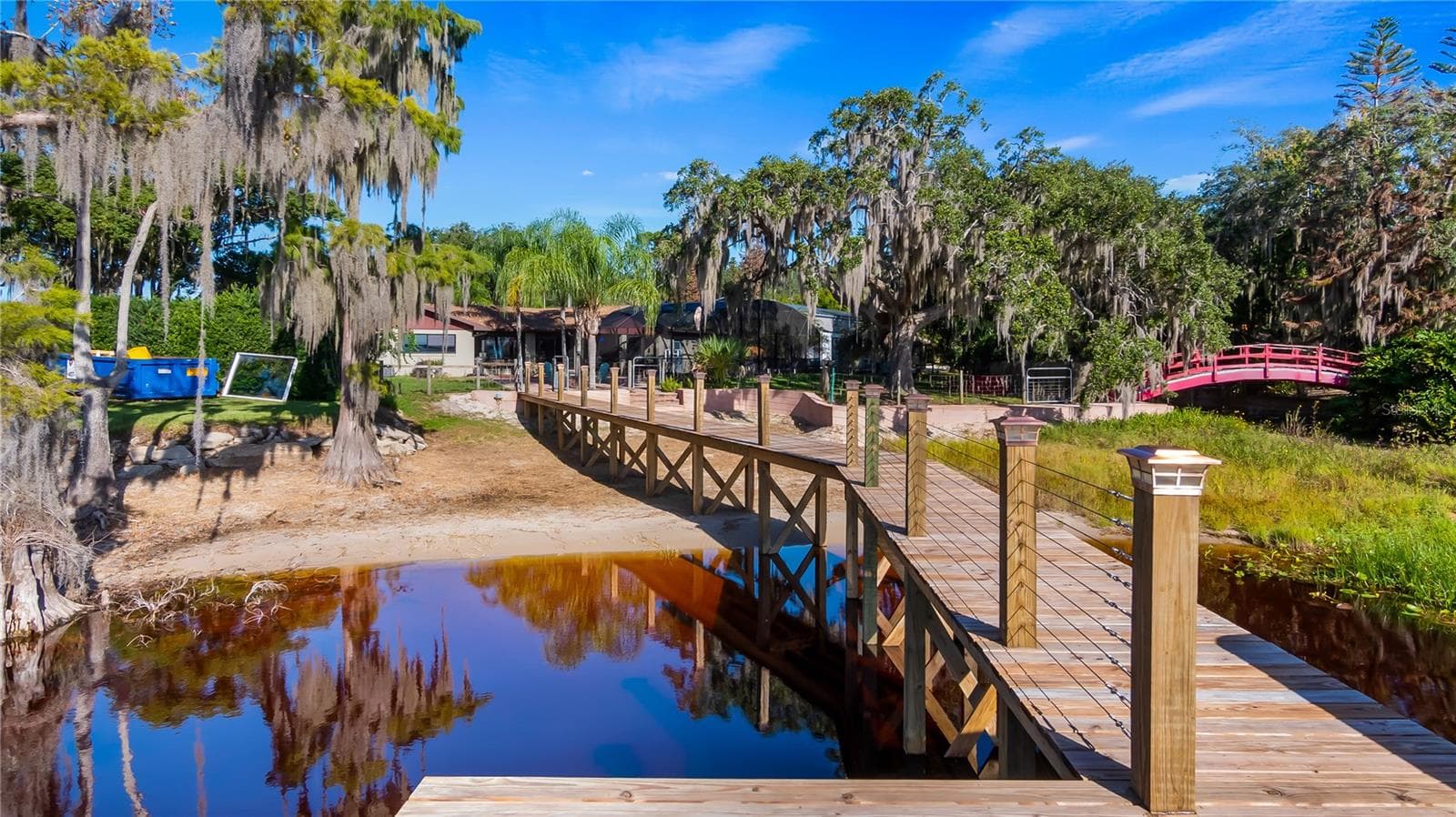 Resurfaced Seawall in 2026, Renovated Dock platform 10/2022, Renovated Dock walkway 5/2026 - 1730 NITA PL, CLERMONT