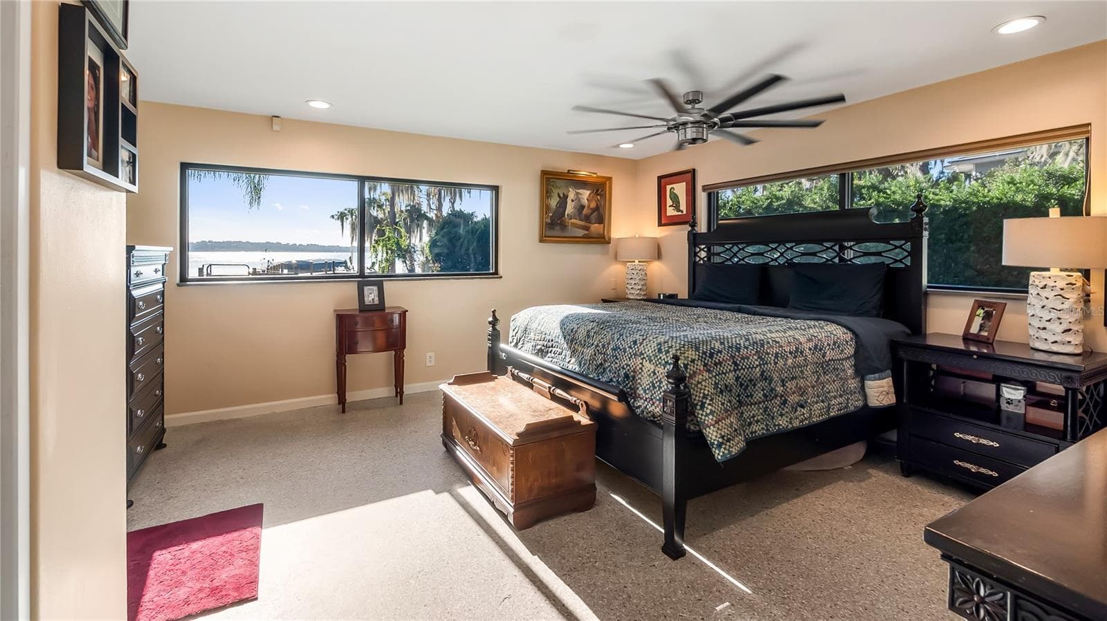 Primary with private bath and amazing lakefront views - 1730 NITA PL, CLERMONT