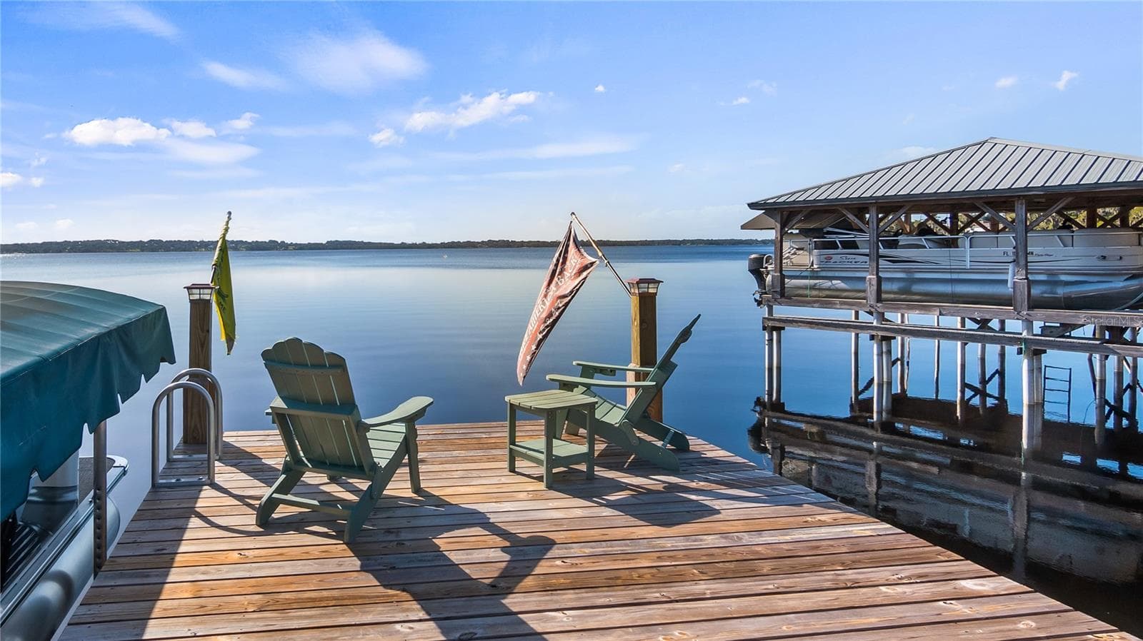 Resurfaced Seawall in 2026, Renovated Dock platform 10/2025, Renovated Dock walkway 5/2026 - 1730 NITA PL, CLERMONT