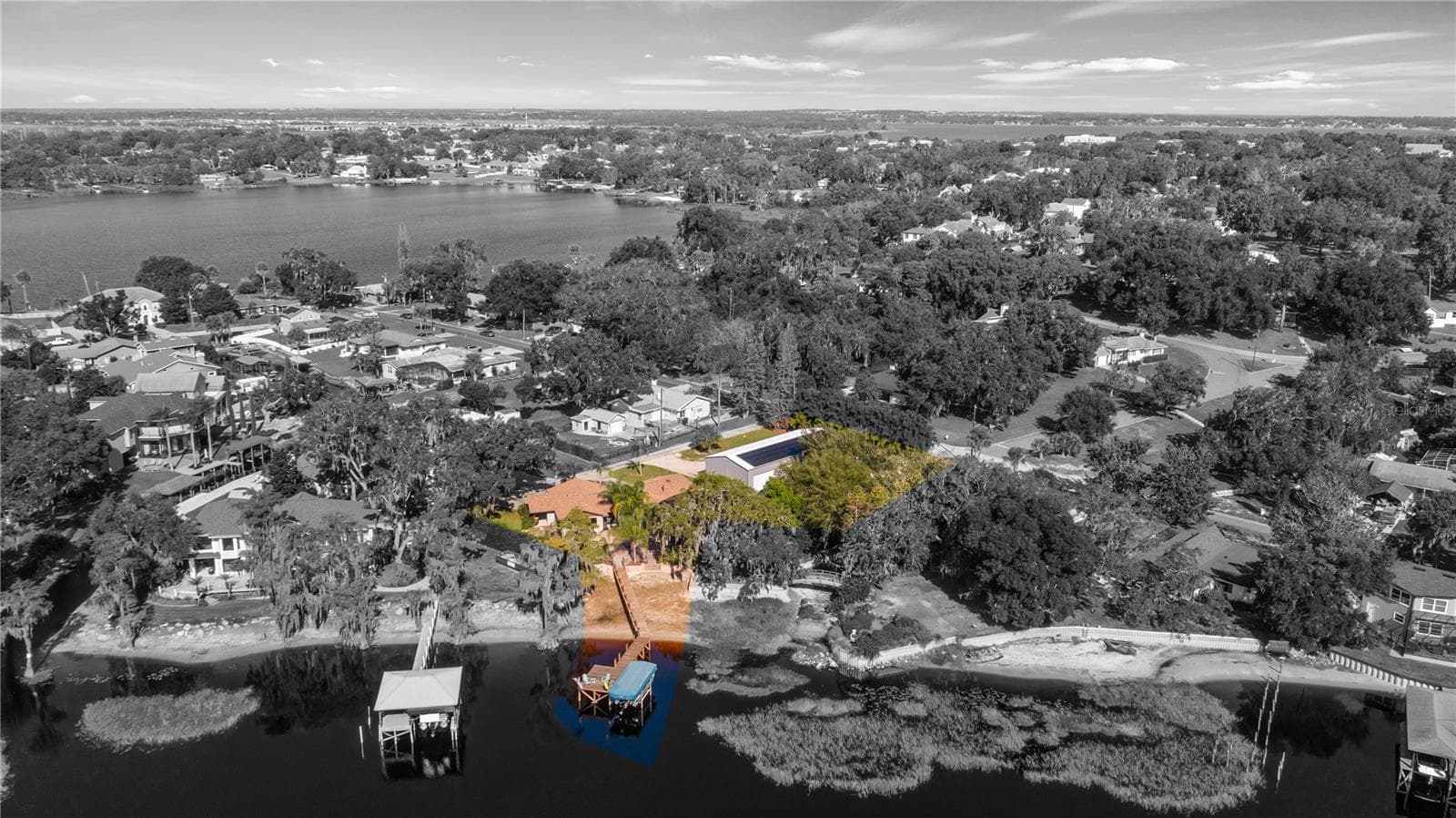 Aerial of 1730 Nita Place Clermont, FL - 1730 NITA PL, CLERMONT