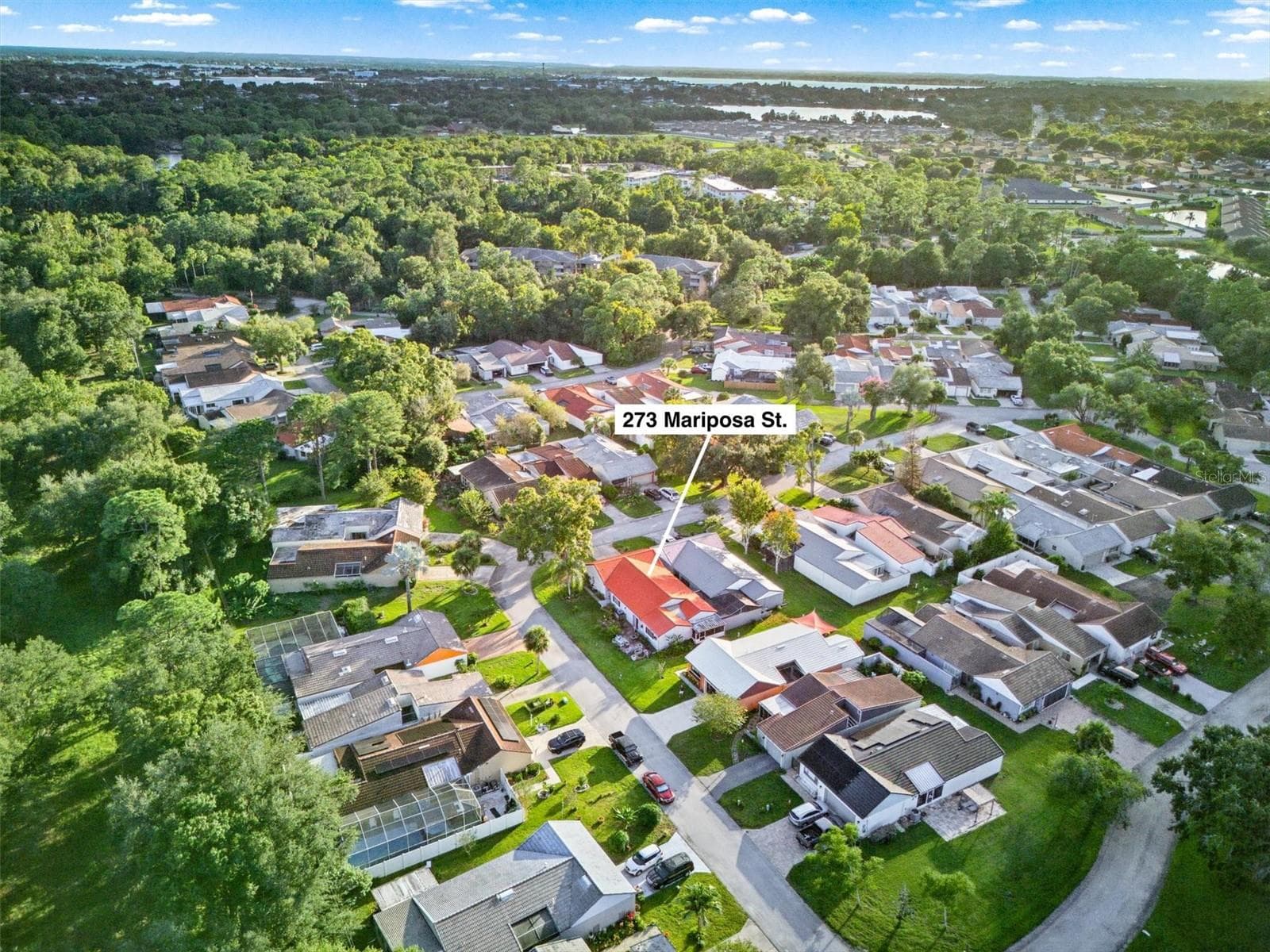 Aerial - 273 MARIPOSA ST, WINTER HAVEN