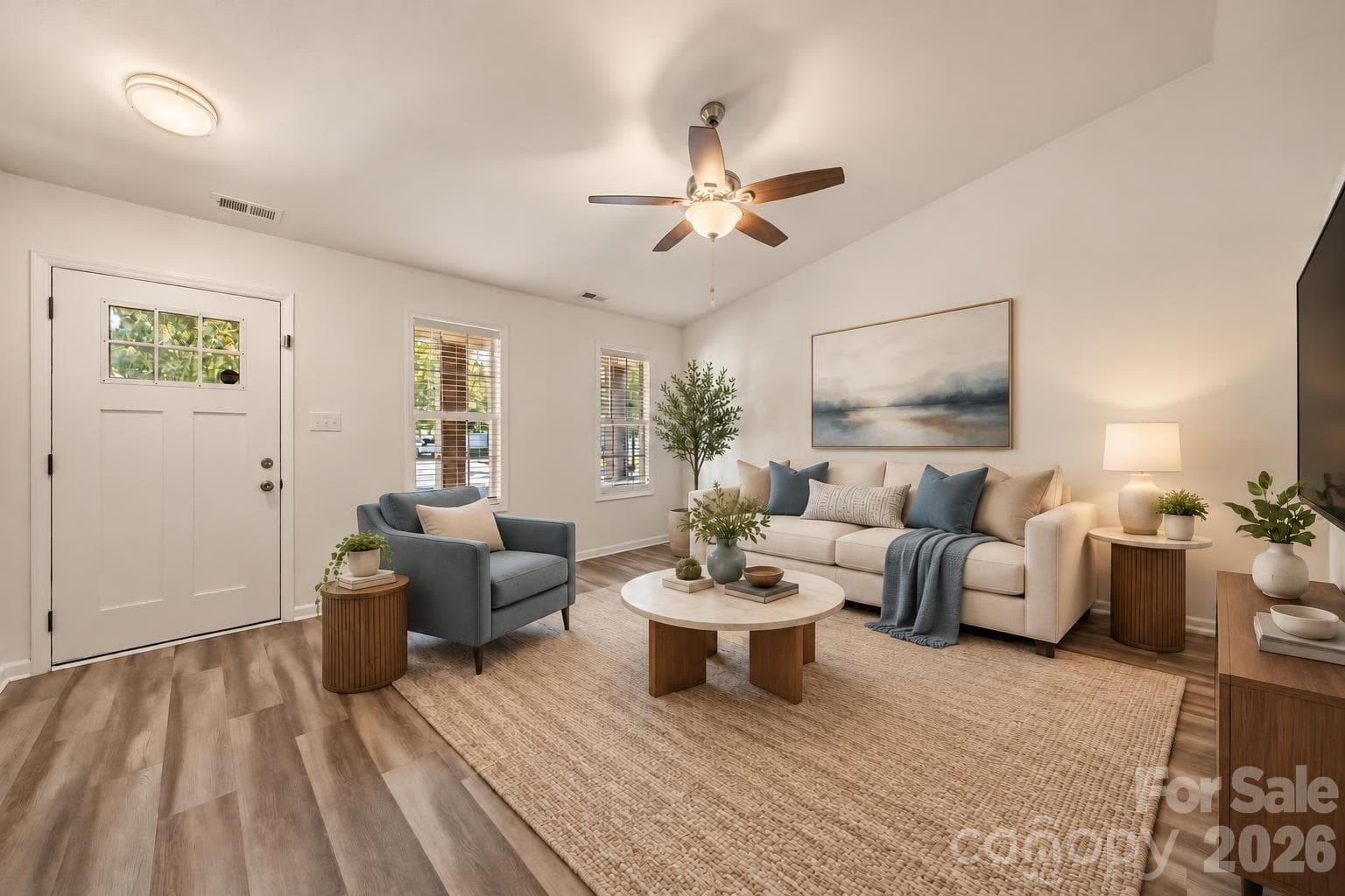 Virtually staged - 7909 Paper Birch Road, Charlotte