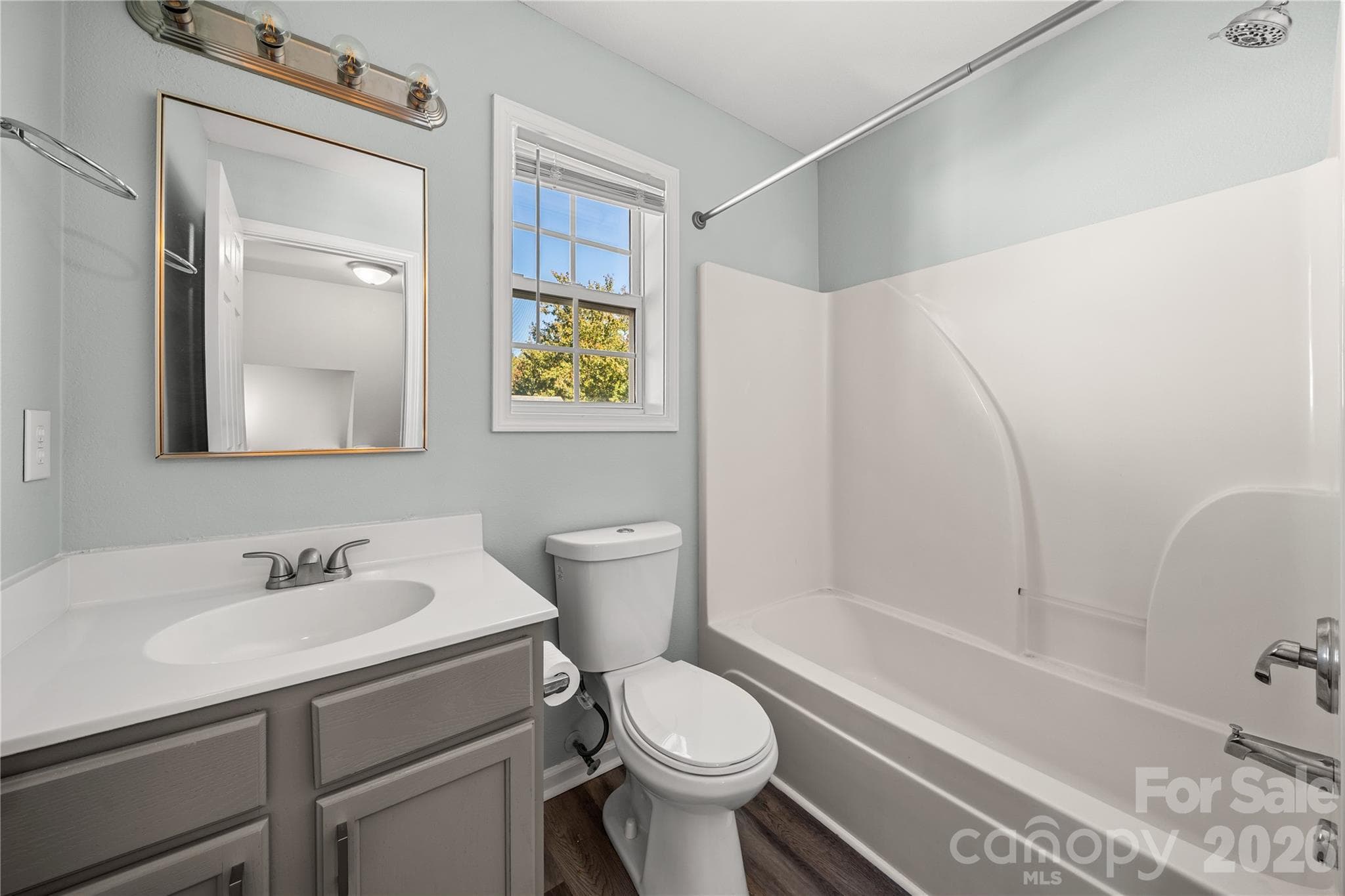 Hall full bath upstairs - 7909 Paper Birch Road, Charlotte