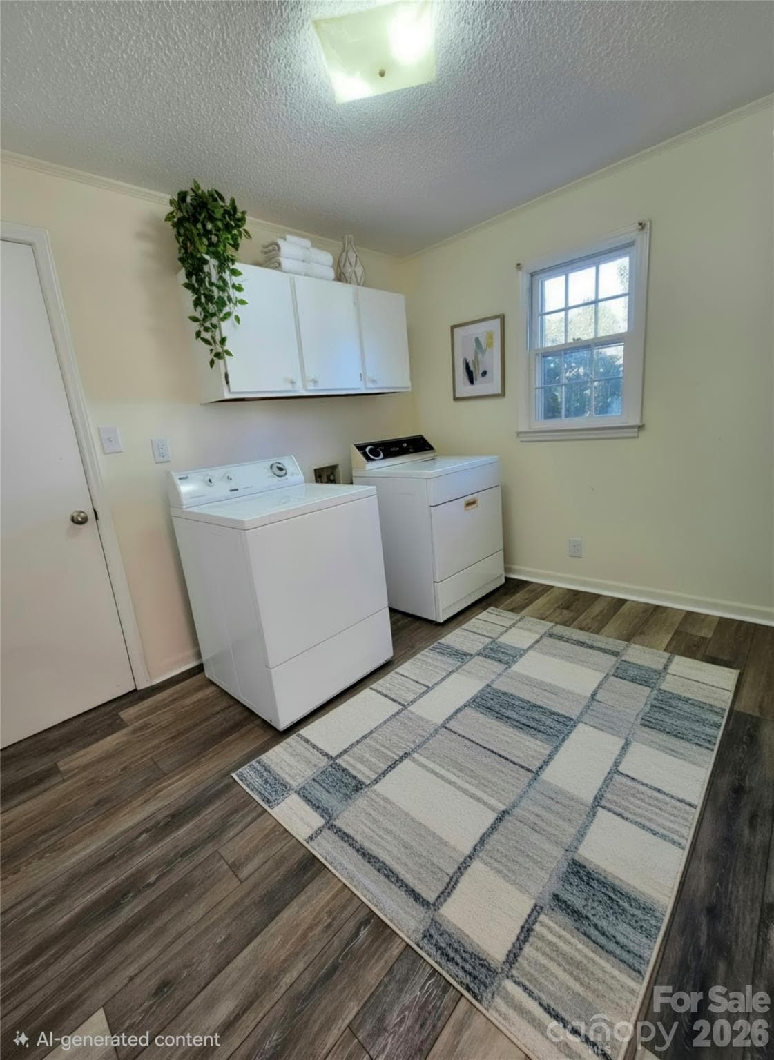 Virtually staged representation of Laundry Room - 112 Wendover Drive, Lincolnton