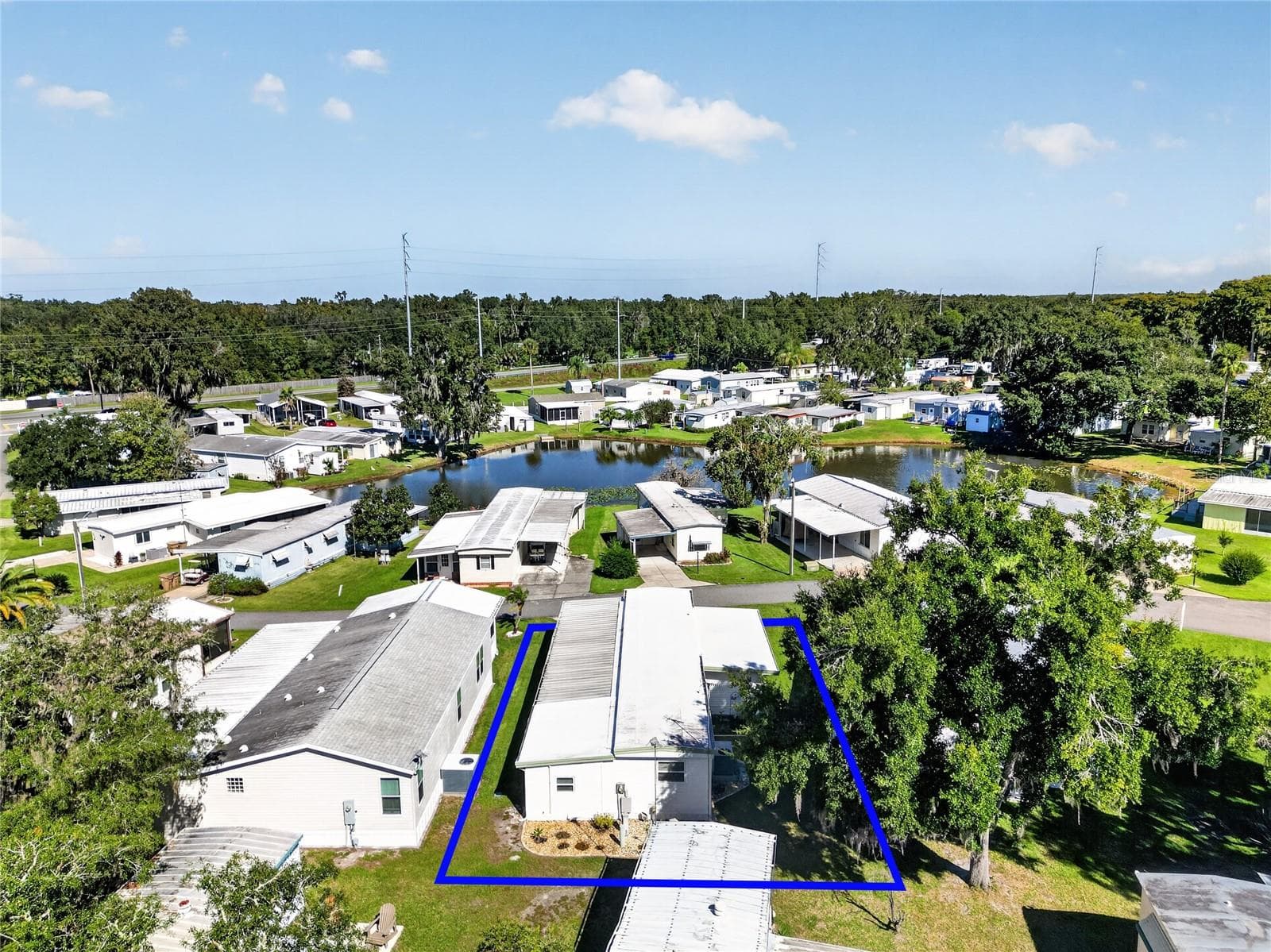 Drone of Property from rear - 565 TAMMI DR, LEESBURG