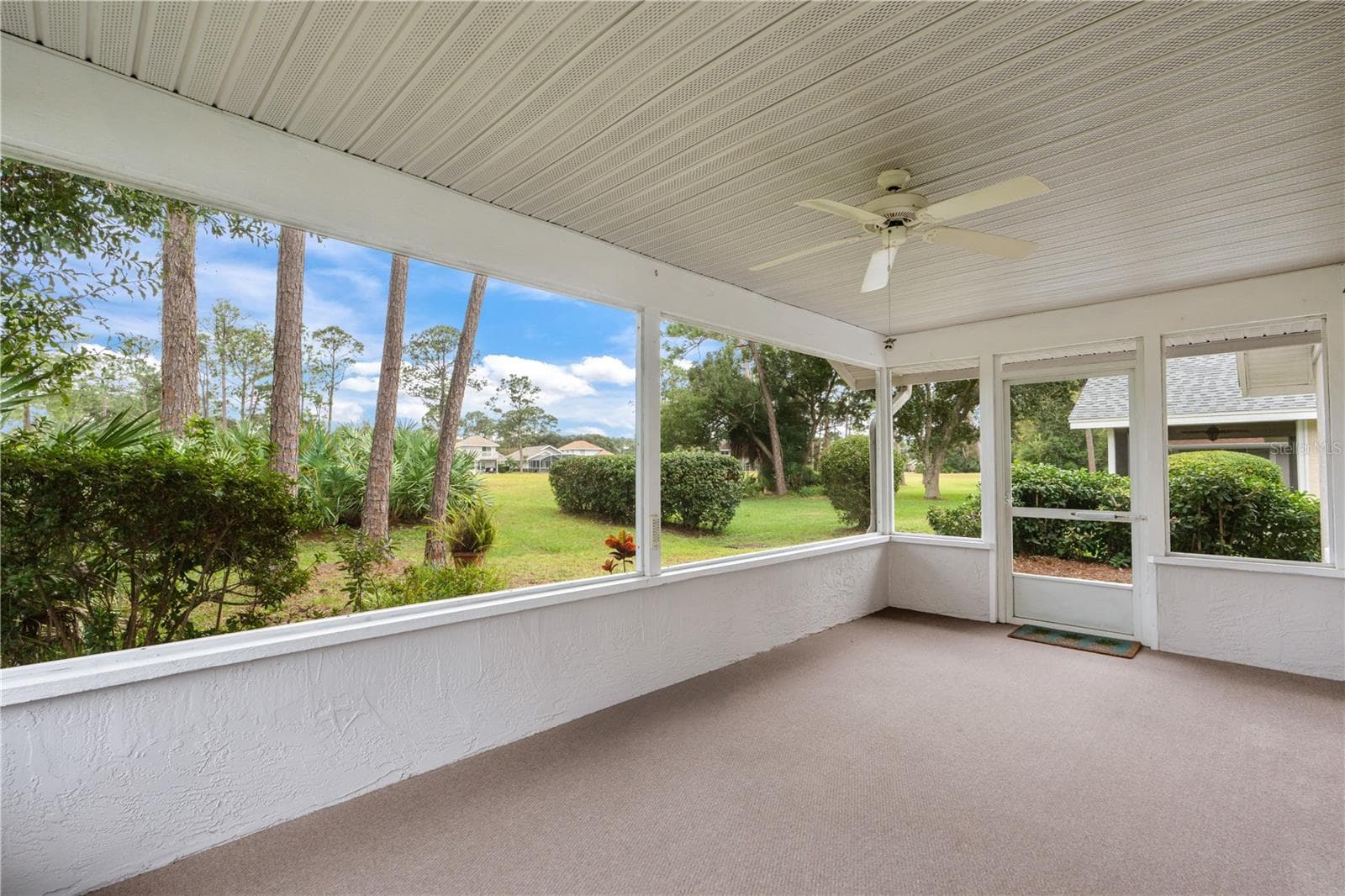 Rear Screened Porch - 245 GLENBRIAR CIR, DAYTONA BEACH
