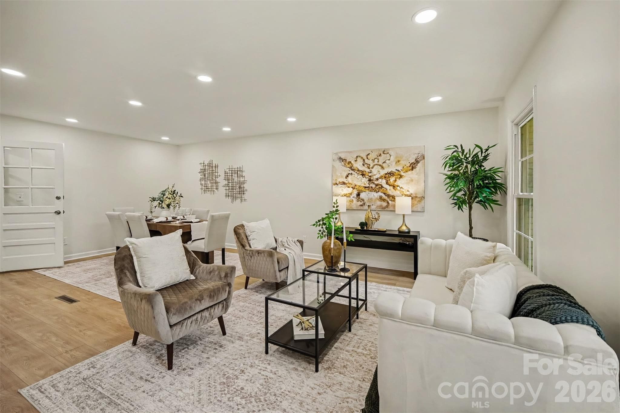 Living Room - 7434 Kilcullen Drive, Charlotte