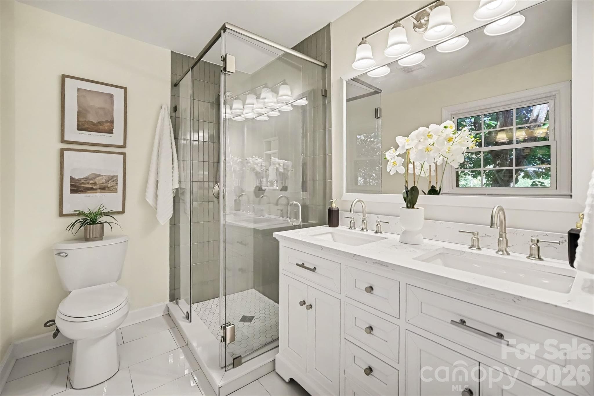 Master Bathroom - 7434 Kilcullen Drive, Charlotte