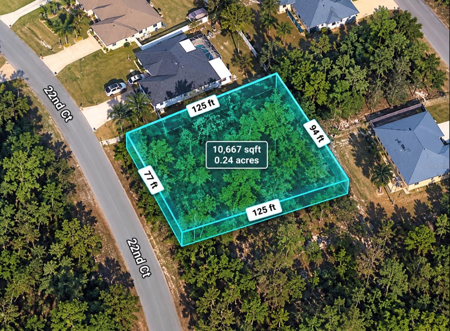 Land at 0 SW 22 CT, OCALA, photo 2 of 3