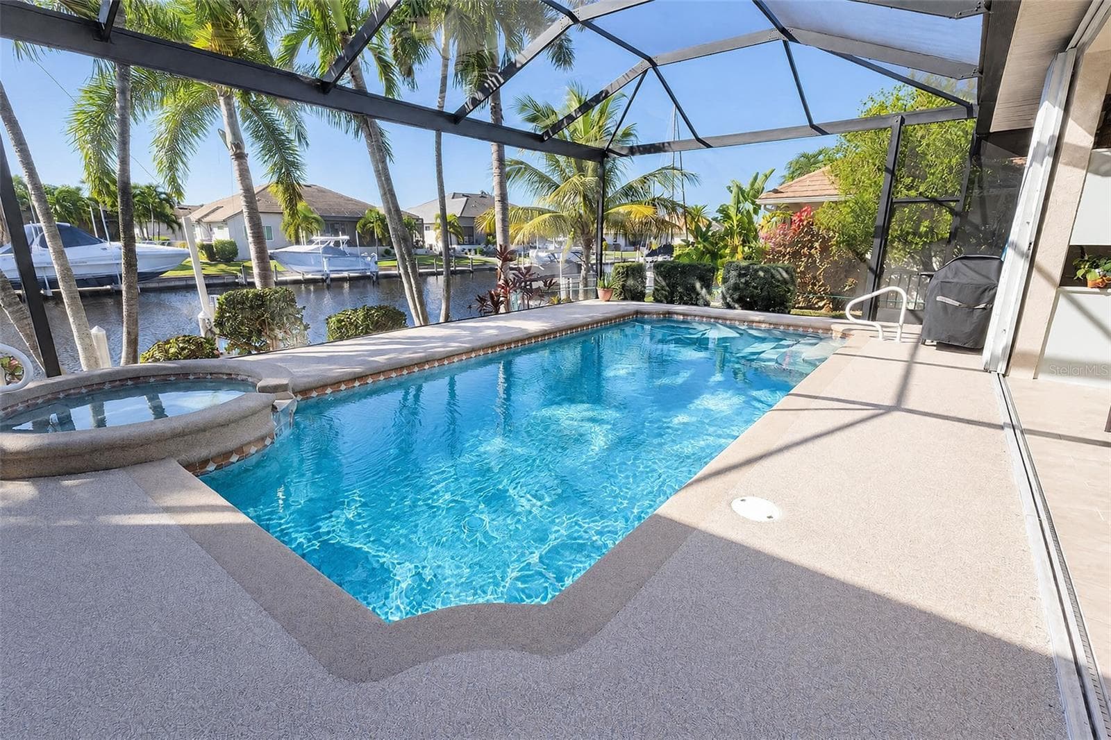 Pool and Spa - 1535 SUZI ST, PUNTA GORDA
