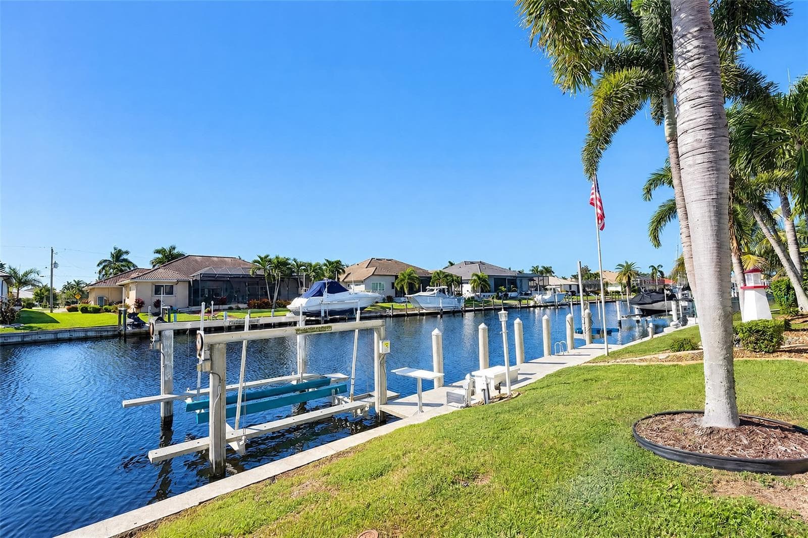 Dock and Canal Access - 1535 SUZI ST, PUNTA GORDA