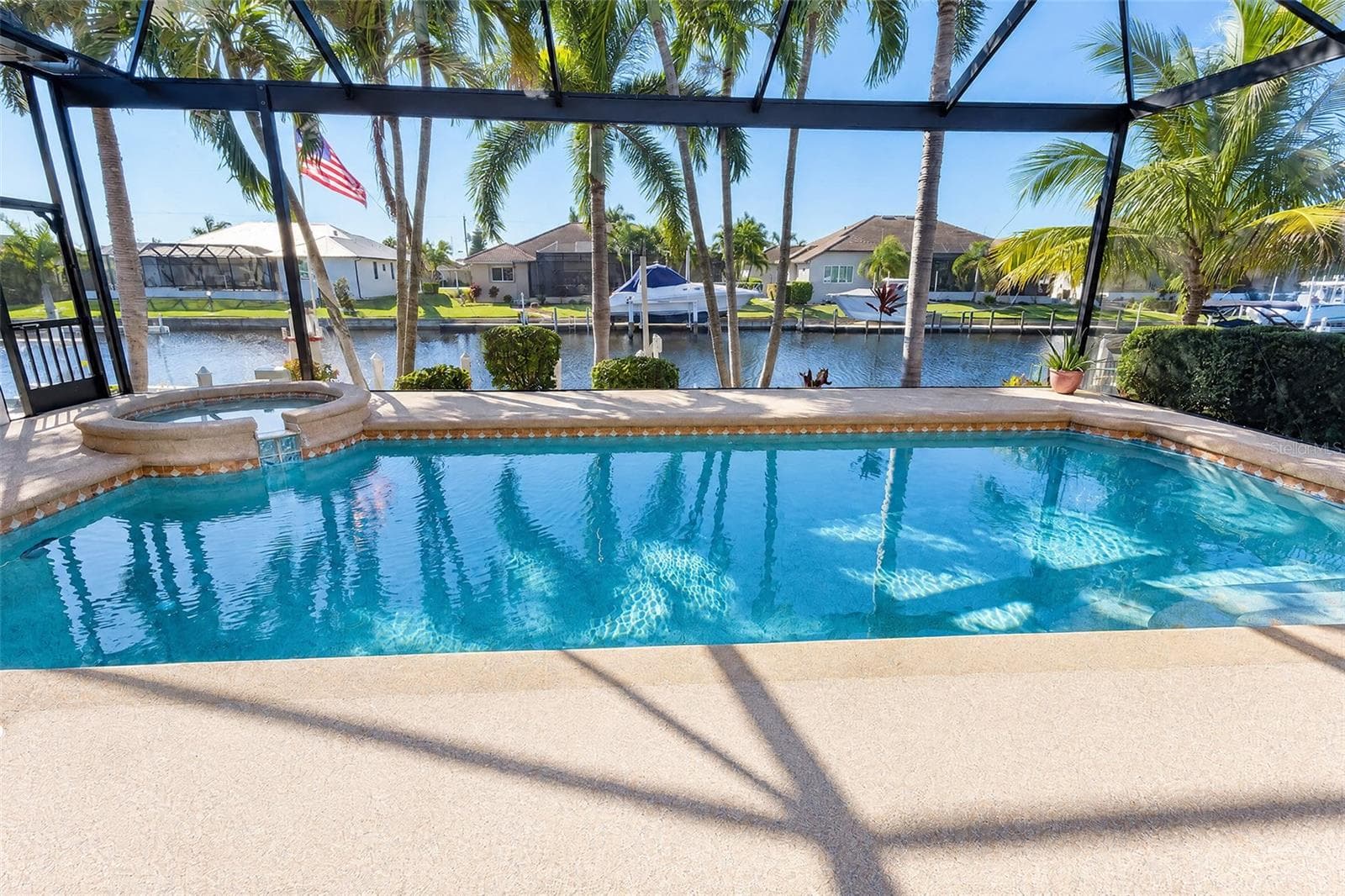 Pool and Spa - 1535 SUZI ST, PUNTA GORDA