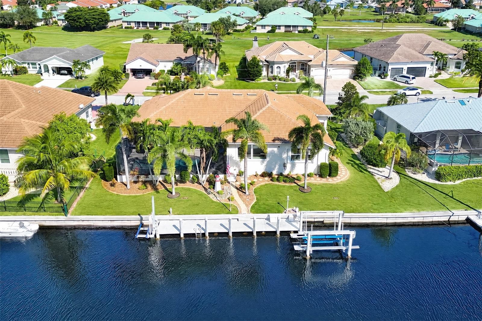 Aerial View of Back - 1535 SUZI ST, PUNTA GORDA