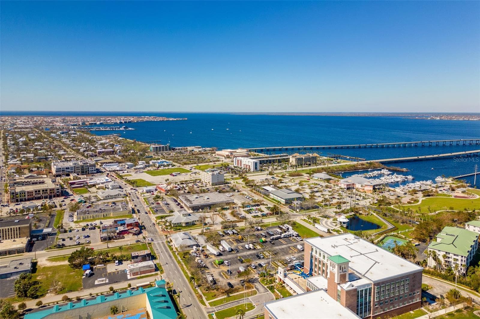 Aerial View of Punta Gorda - 1535 SUZI ST, PUNTA GORDA
