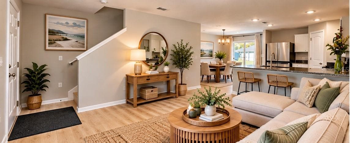 Virtually staged.The Art of Living WellAn inviting living space designed for everyday comfort. - 4 ROUND TREE DR, PALM COAST