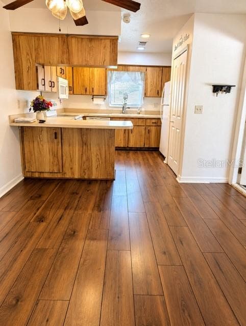 Kitchen with dining area - 3645 SE 48 ST, OCALA