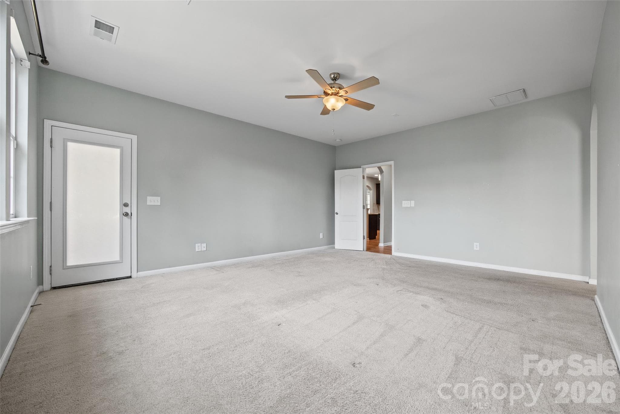 Primary Bedroom on Main Level - 1677 Fairntosh Drive, Fort Mill