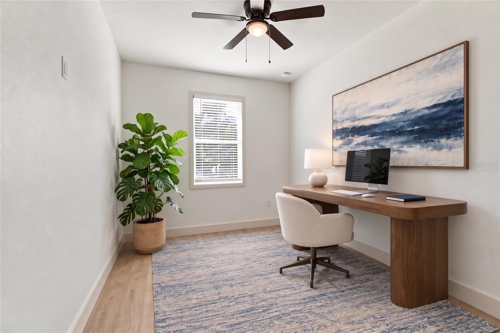 virtually staged office/bedroom 2 - 8514 N 12TH ST, TAMPA