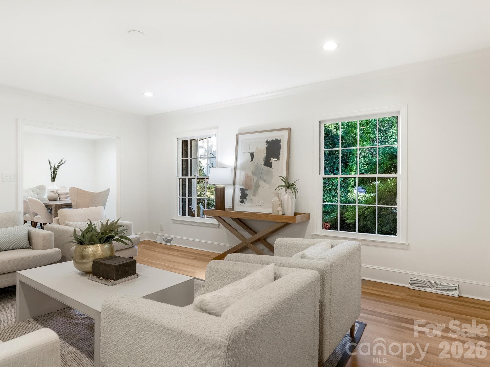 Living Room - 424 Whitestone Road, Charlotte