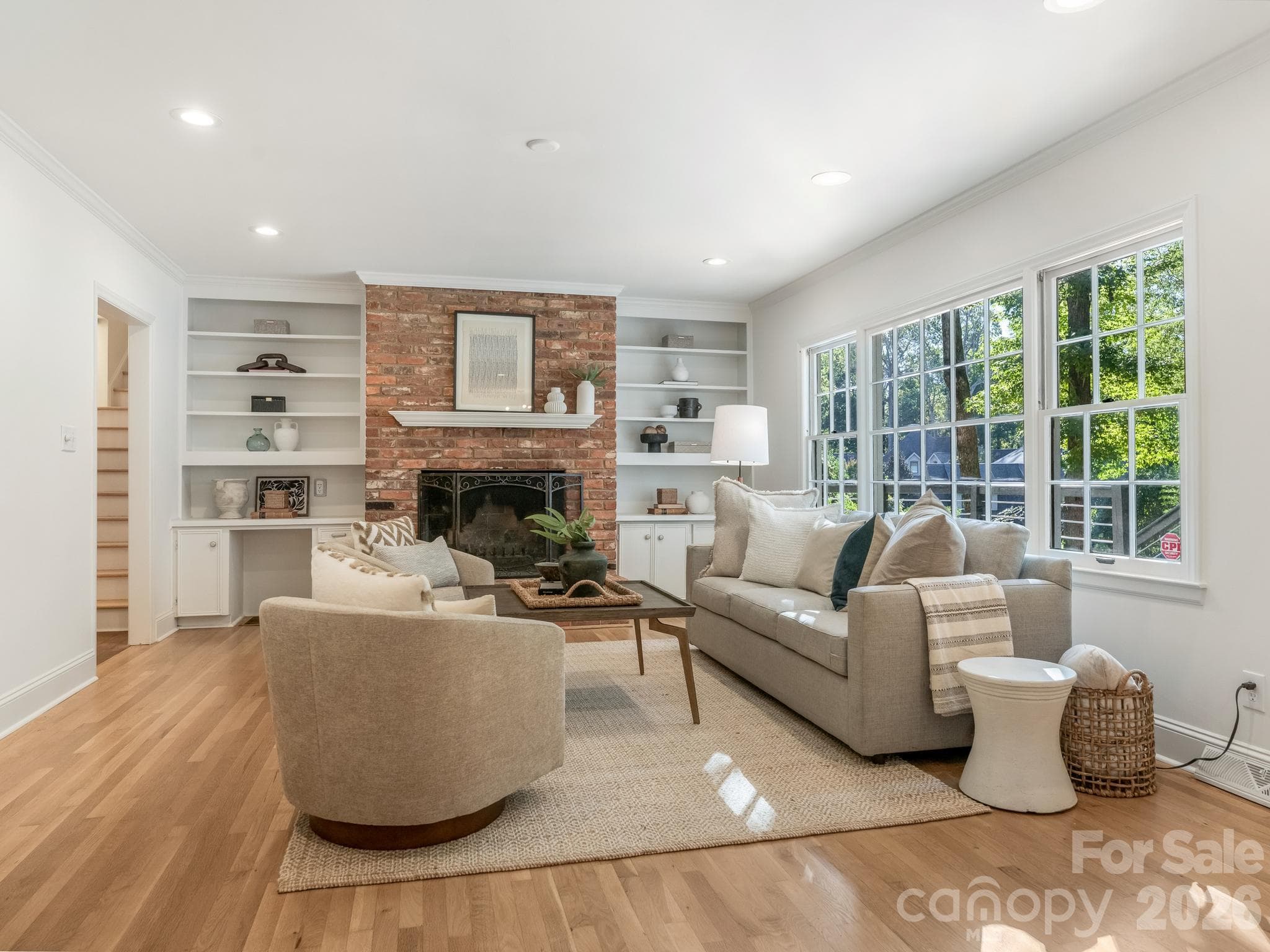 Family Room/Den - 424 Whitestone Road, Charlotte