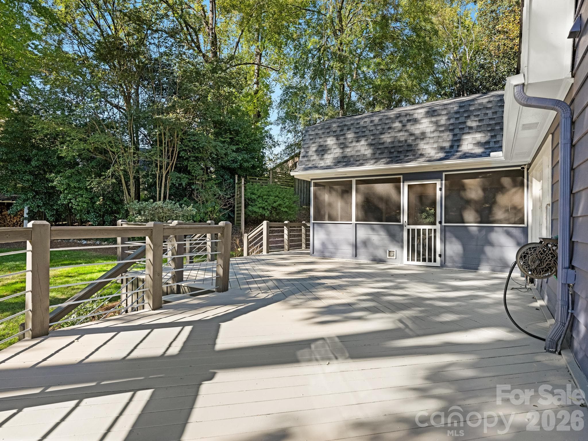Rear Deck - 424 Whitestone Road, Charlotte