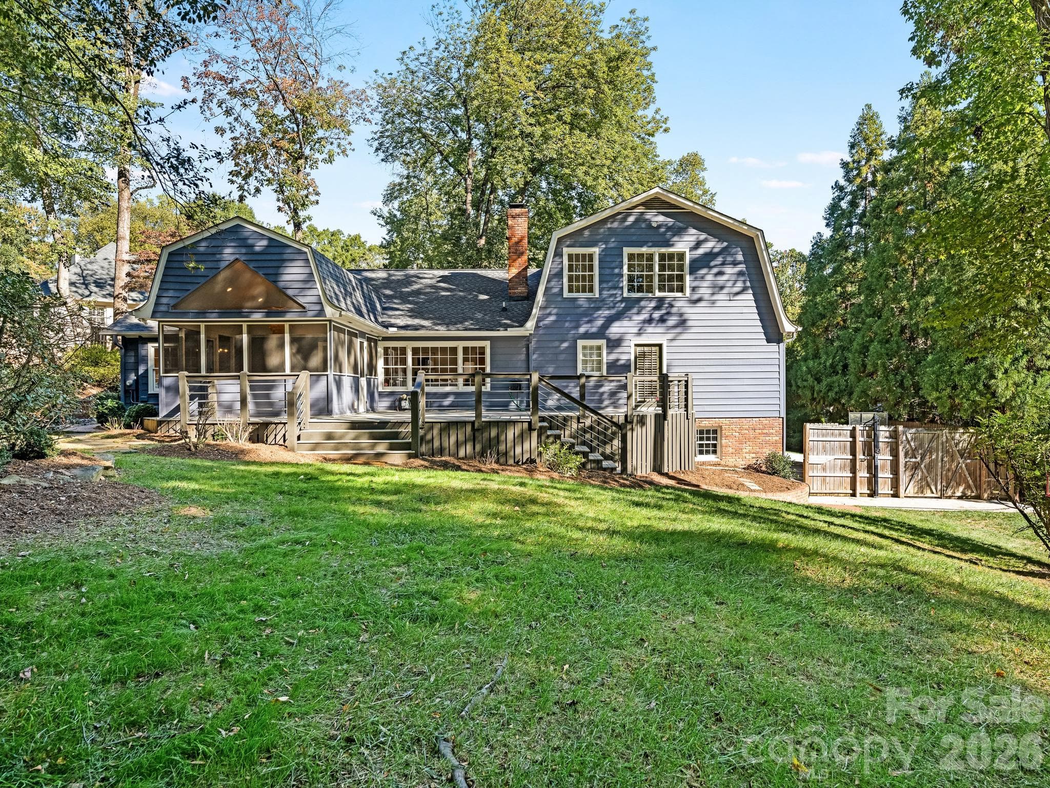 Rear Exterior - 424 Whitestone Road, Charlotte