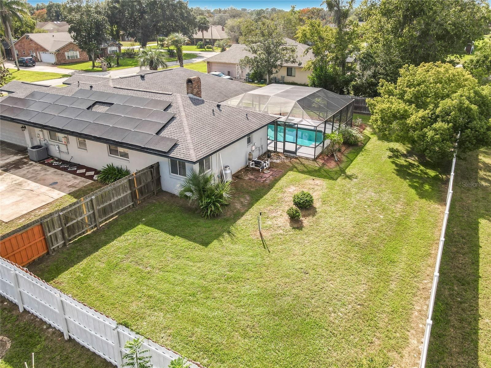 Aerial Rear Elevation - 510 BROKENSHIRE DR, DEBARY