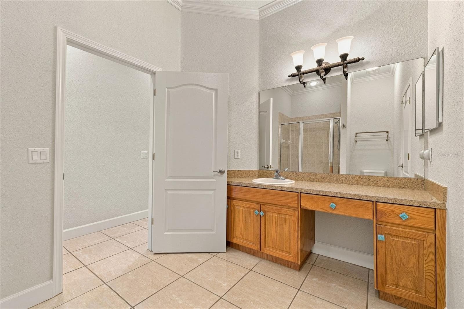 Bathroom 3 Full Bath with Enty off of Hallway for Guests! - 3916 VALRICO GROVE DR, VALRICO