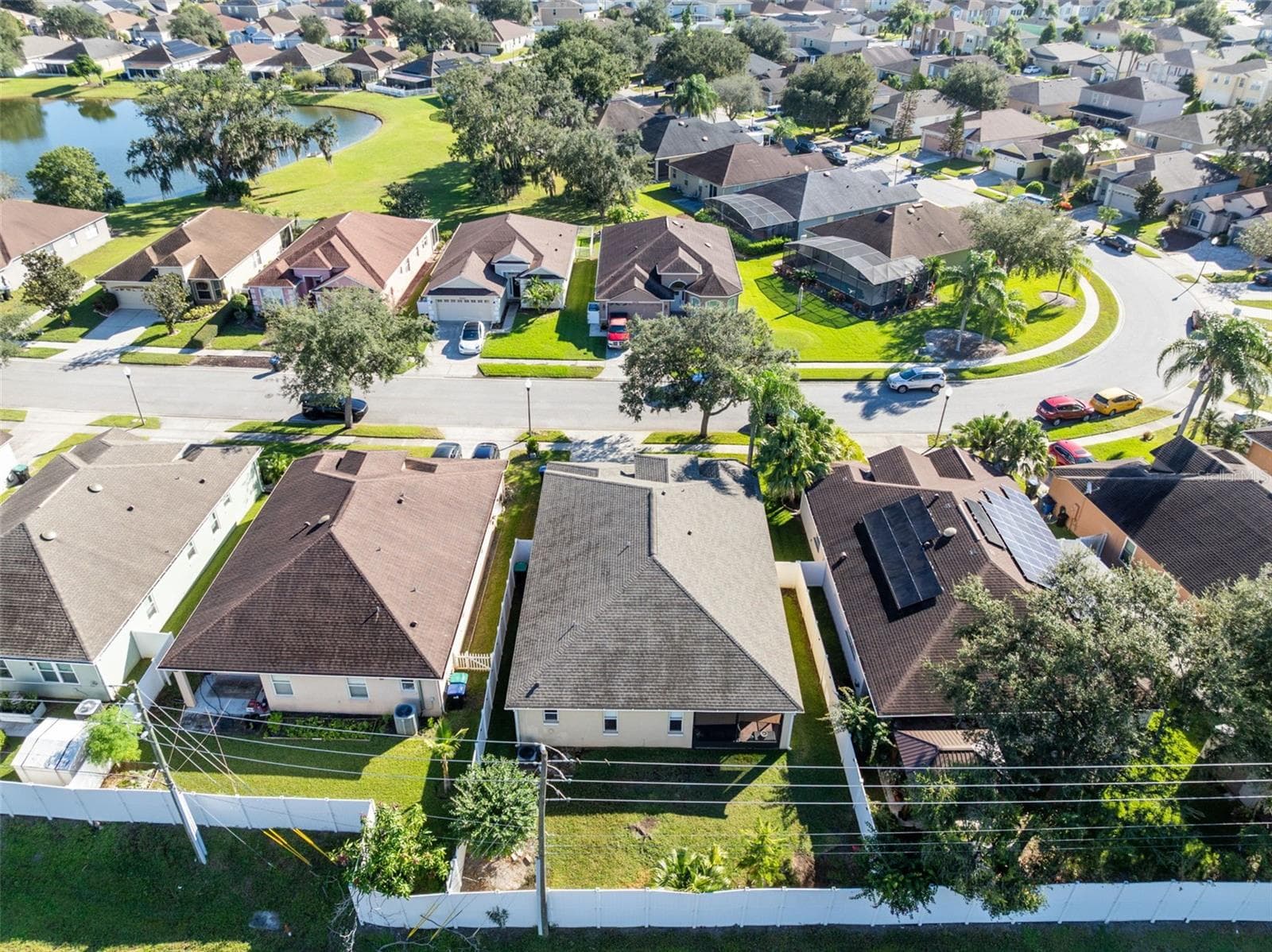 Spacious fenced backyard - 10337 ANDOVER POINT CIR, ORLANDO