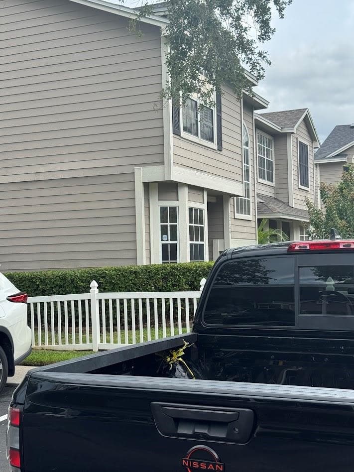 parking slot and front view - 12144 BRUCETON WAY #101, ORLANDO
